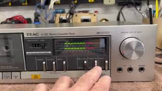 Teac V33 Cassette Deck [upl. by Uri]