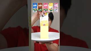 EATING JELLY FROM VARIOUS LOCAL MILK asmr mukbang [upl. by Hobie459]