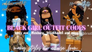 Black girl outfit codes  berry avenue bloxburg brookhaven and more  milked [upl. by Lorilyn]