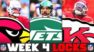 NFL Picks That are Absolute LOCKS in Week 4 [upl. by Aseyt956]