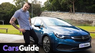 Holden Astra RSV 2017 review road test video [upl. by Eilsek]