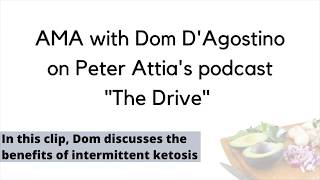 Dr Dom D’Agostino discusses the benefits of intermittent ketosis [upl. by Cassandre]