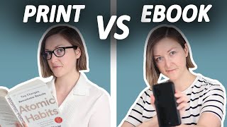 Ebook vs Physical Book Which Does Your 🧠 Prefer [upl. by Esimaj]