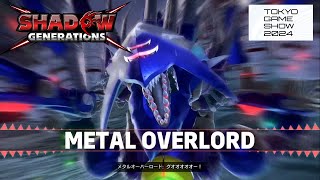 Sonic X Shadow Generations  Metal Overlord Boss Fight  Tokyo Game Show 2024  1080P60FPS [upl. by Rainger]