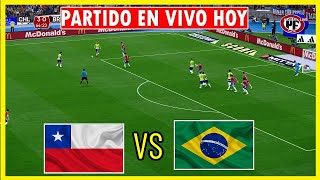 🔴Chile vs Brasil EN VIVO  Eliminatorias Sudamericanas 2024  Partido Completo Hoy eFOOTBALL [upl. by Aleyak]