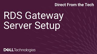 Remote Desktop Services RDS Gateway Server Setup [upl. by Olrak583]