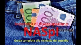 NASpI Guida completa alla disoccupazione INPS [upl. by Payton]