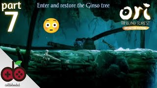 Ori And The Blind Forest  enter and restore the Ginso Tree  walkthrough  part 7  no commentary [upl. by Nofets231]