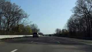 Interstate 95  Massachusetts Exits 1 to 4 northbound [upl. by Castle]