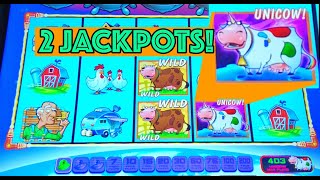 🚨🐮🚨🐮 HOLY UNICOW I got 2 Handpays 🚨🐮🚨🐮 [upl. by Nesila]