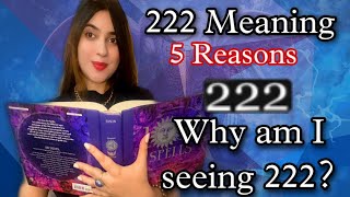 2222222 MEANINGWHY AM I SEING 222 ANGEL NUMBER5 REASONS WHY YOU ARE SEEING 222law of attraction [upl. by Scoles]