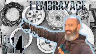 DEMONTAGE De lEMBRAYAGE  Restauration 600 DR 14 [upl. by Sheppard448]