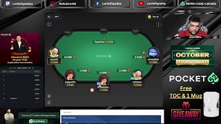 FINAL TABLE ALERT  SATURDAY NIGHT WITH POCKET52  POCKET QUEENS 3L GTD [upl. by Eveivenej]