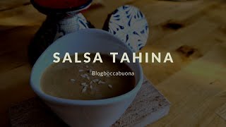 SALSA TAHINA [upl. by Angelica637]