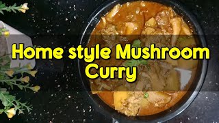 Home style Mushroom Curry mushrooms curry homemade homestyle recipe [upl. by Penelope]