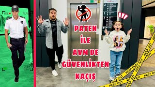 PATEN İLE AVMDE GÜVENLİKTEN KAÇIŞ  PART 3  elifsinemtv [upl. by Ellenij]