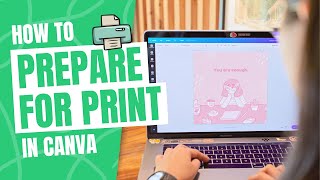 How to Prepare your Canva Designs for Print  Tip Talk 15 [upl. by Eirrak]