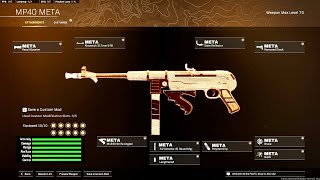 the MP40 is META in WARZONE after UPDATE 😍 BEST MP40 CLASS SETUP [upl. by Freddie805]