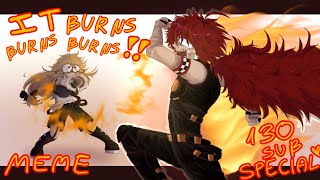 It Burns Burns Burns  meme 130 sub special❤️ Gacha club  art  FNAF  my ocs [upl. by Elohcan]