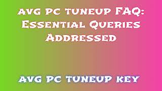 Quick and Easy Installation Steps for avg pc tuneup 2024 [upl. by Elisabetta]