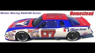 iRacing VR  Winter iRacing NASCAR Series at Homestead  Week 13 2024 [upl. by Sale]