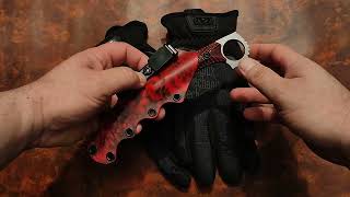 Tactical Karambit Claw  TALON RED [upl. by Naitsihc]