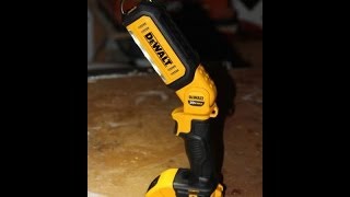 DEWALT LED Work Lamp DCL050 [upl. by Enileoj637]