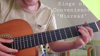 Kings of Convenience  Misread  Guitar Lesson [upl. by Ojiram30]