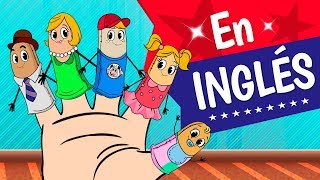 LA FAMILIA DEDO En Inglés Canciones Infantiles The Finger Family [upl. by Nylla]