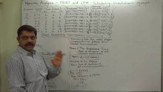 PERT and CPM  25 PERTScheduling Part 3 of 6 Mean and SD of Project Completion Time [upl. by Suzette]