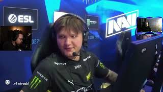 IEM Cologne 2022 Finals Game 5 Faze VS Navi DanteyBL and Ohnepixel reaction [upl. by Spiegleman]