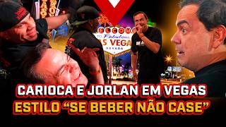 JORLAN E CARIOCA CAUSANDO NAS RUAS DE LAS VEGAS [upl. by Nicko233]