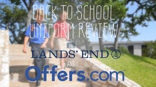 Lands End School Uniform Review  Offerscom [upl. by Sidnala]