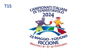 Campionati Italiani Master 2024  290524  T15  S2 [upl. by Dlarrej]