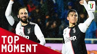 Higuaín and Dybala Combine for a Brilliant Goal  Juventus 40 Udinese  Top Moment  Coppa Italia [upl. by Ahter]