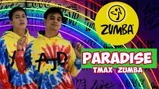 PARADISE  TMAX  ZUMBA  DANCE CHALLENGE [upl. by Yelnoc]