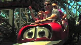 Lady Bug Roller Coaster at Adventureland Amusement Park  Long Island NY [upl. by Valeria]