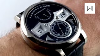 PreOwned A Lange amp Sohne Zeitwerk Striking Time 145029 Luxury Watch Review [upl. by Leach]