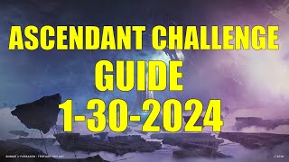 Destiny 2  Ascendant Challenge Guide and Location 1302024 [upl. by Erolyat469]