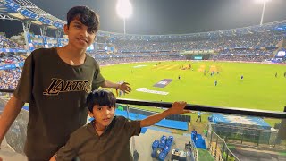 Piyush Or Kunali Ka 1st Cricket Match 😍 In Stadium [upl. by Tolkan]