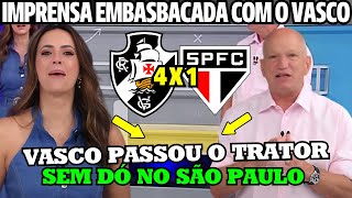 IMPRENSA ESTÁ EMBASBACADA COM O VASCO A LUZ NO FIM DO TUNEL É A BASE GRANDE GOLEADA DO VASCÃO [upl. by Novyak638]