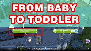 The Sims FreePlay  From Baby To Toddler [upl. by Heaps624]