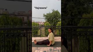 “Vajrasana is a only yoga asana that can be performed after eating” [upl. by Liv137]