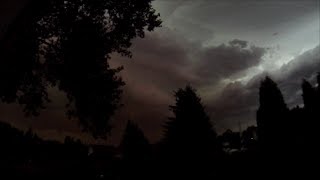 Mega Sturm  das Unwetter des 09062014 in NRW  Ruhrgebiet  Gewitter original Ton Storm [upl. by Paulina729]