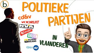 Politieke partijen in Vlaanderen alles wat je moet weten [upl. by Einnil]