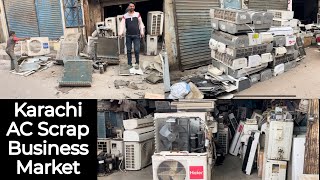 Use AC Big market in Karachi  Inverter amp Non inverter AC cheapest market [upl. by Wolgast186]