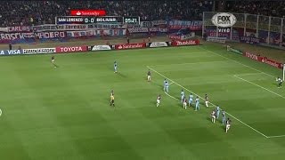 San Lorenzo 5  0 Bolívar Copa Libertadores 2014 [upl. by Lantha797]