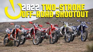 2022 Vital MX Ultimate TwoStroke OffRoad Shootout [upl. by Iaoh]