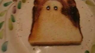 01 HOLY TOAST  Scary face from haunted Comet toaster [upl. by Erbes]