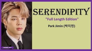 BTS Jimin  SERENDIPITY Lyrics [upl. by Eno]